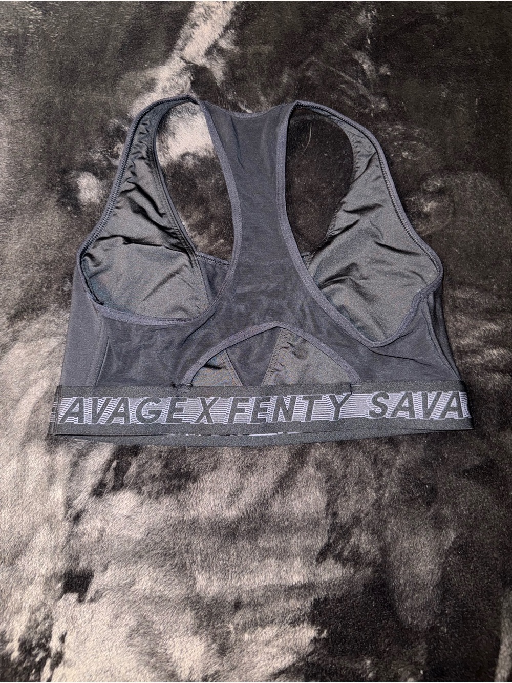 Savage X Fenty Fierce Black Active Leggings & Sports Bra Set - Picture 5 of 5